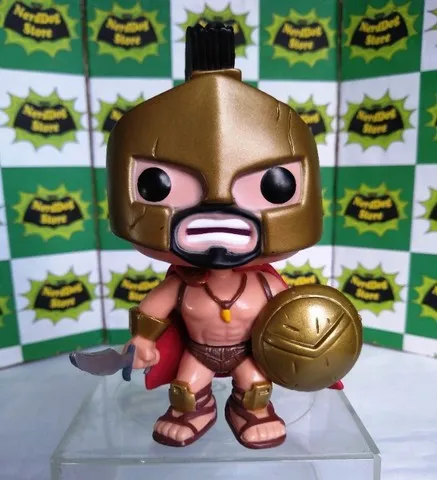 Action Figures Leônidas - NerdDog Store 300 de Esparta This Is Sparta