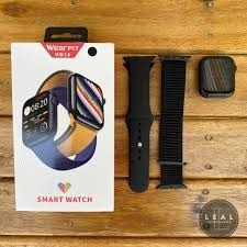 Smartwatch Relógio Hw18 Premium Lançamento 2022 Série 6 Com Pulseira Extra (Preto) - Foto 3