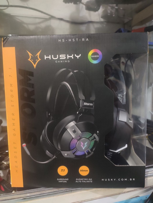 Fone profissional headset gamer husky storm usb 7.1 surround - Computadores  e acessórios - Setor Residencial Leste (Planaltina), Brasília 1005285087 |  OLX