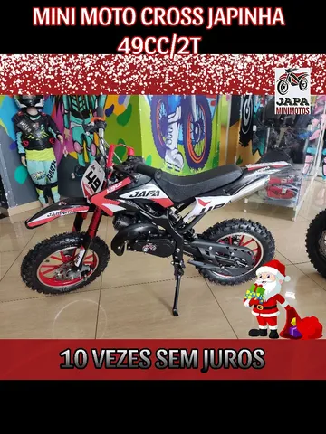 Mini Quadriciclo Infantil Gasolina 49cc Mbx Partida Elétrica Cor Vermelho