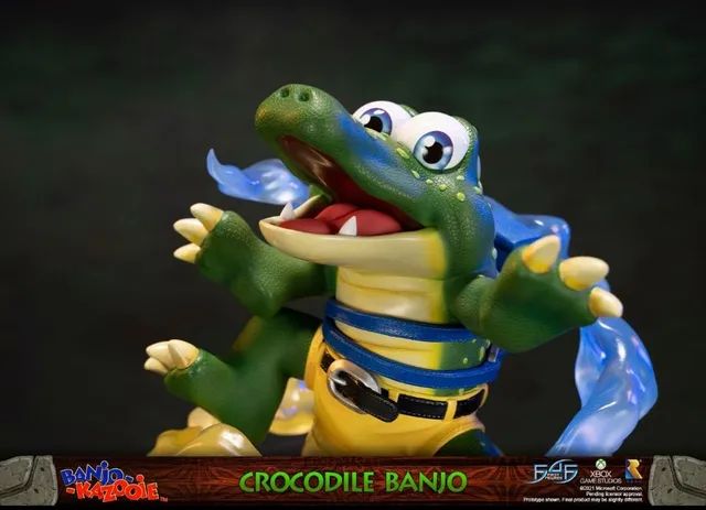 Banjo Kazooie Crocodile Banjo First 4 Figures - Foto 2