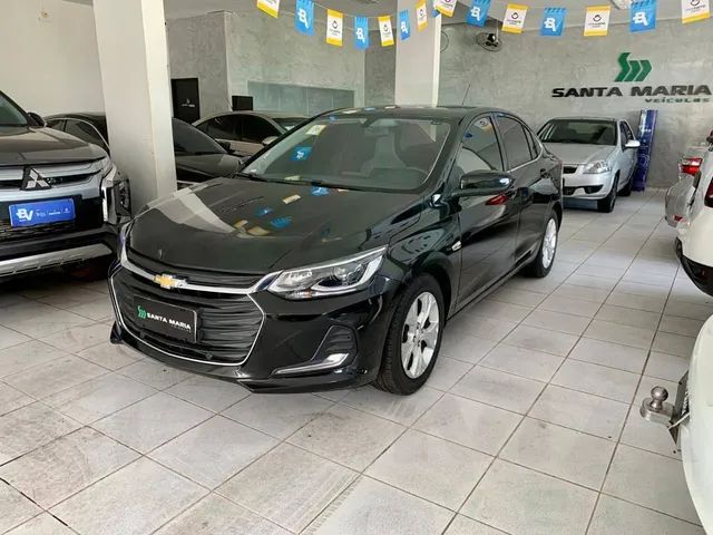 ONIX SED. PLUS PREM. 1.0 12V TB FLEX AUT  PRETA 2020/2020