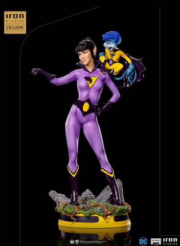 Wonder Twins Iron Studios DC Comics Super Gêmeos Exclusivo CCXP