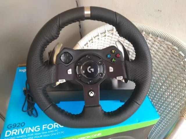 Volante Logitech G920 Xbox One E Pc Com Cambio