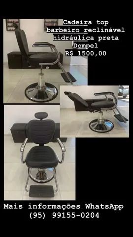 Cadeira Top Barber - Dompel