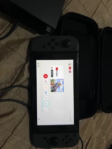 Nintendo Switch V1 Desbloqueado Completo Lotado De Jogos - Escorrega o Preço