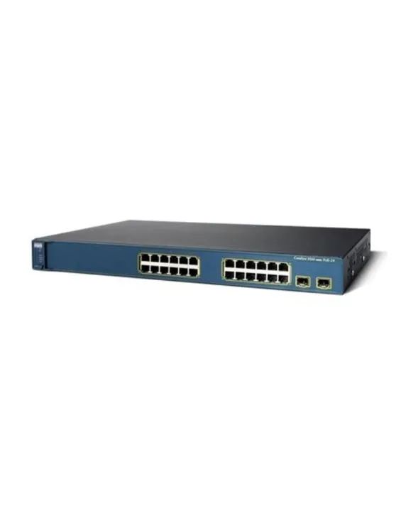 Switch de Rede Cisco Catalyst 3560 PoE 24 portas64842073776001120