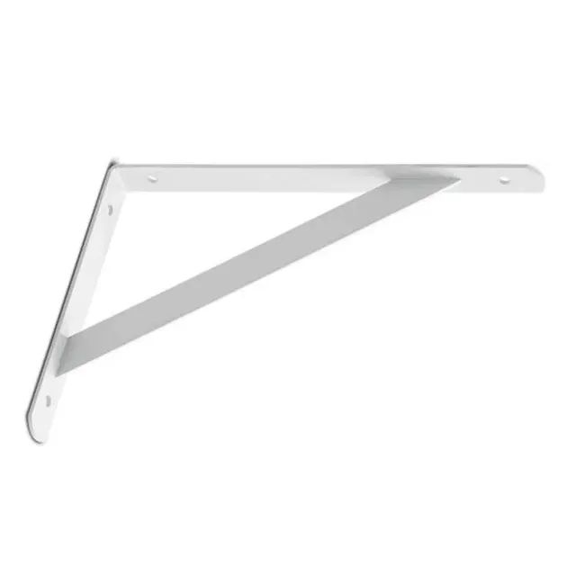 Cantoneira Branca Mão Francesa 25cm Bestfer Bfh1168 - Foto 2