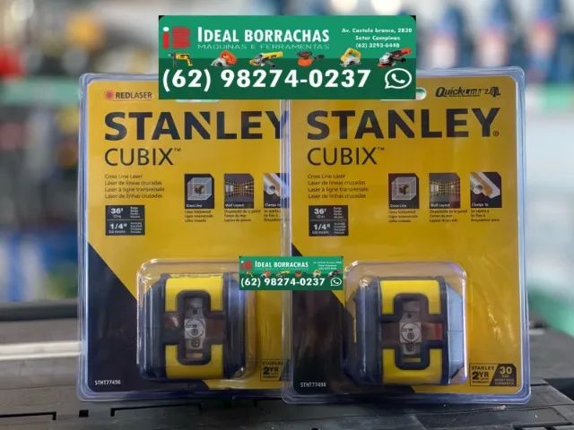 Nivel Laser Auto Nivelador Cubix Stanley Profissional 02 anos de garantia - Foto 3