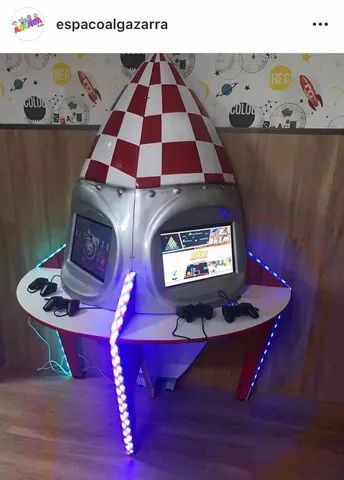 Brinquedos, simuladores e maquinas de diversões eletrônicas p/ buffet infantil - Foto 4
