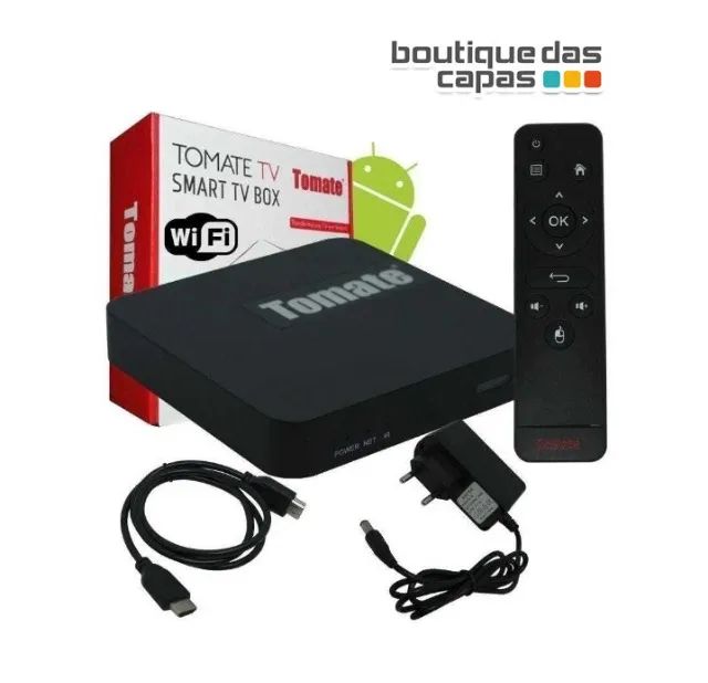 Tv Box Smart 4k Ultra Hd 8Gb + 1Gb Ram Wifi Tomate MCD-121  Transforme sua TV em Smart - Foto 3
