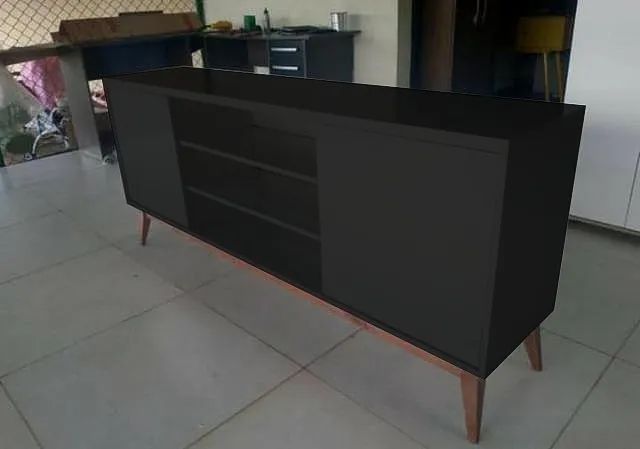 Rack até 65? Titan Preto tt92 - Foto 2
