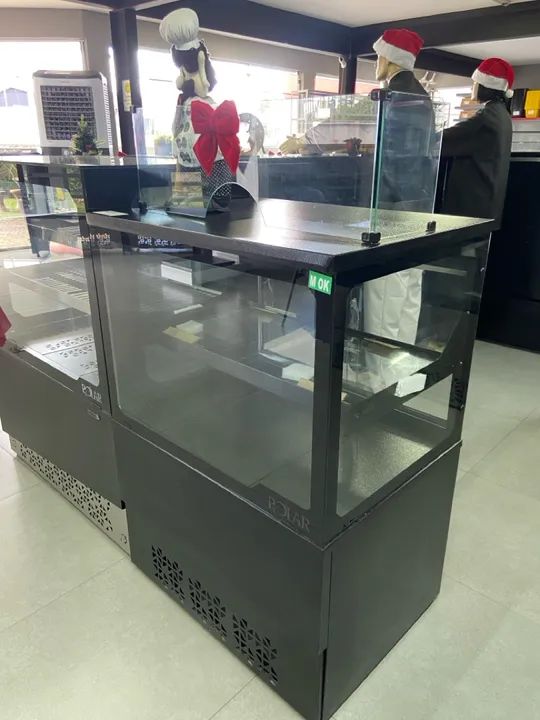 NBCX-080 VITRINE CAIXA NEM BLACK 0,80M - POLAR - Foto 3