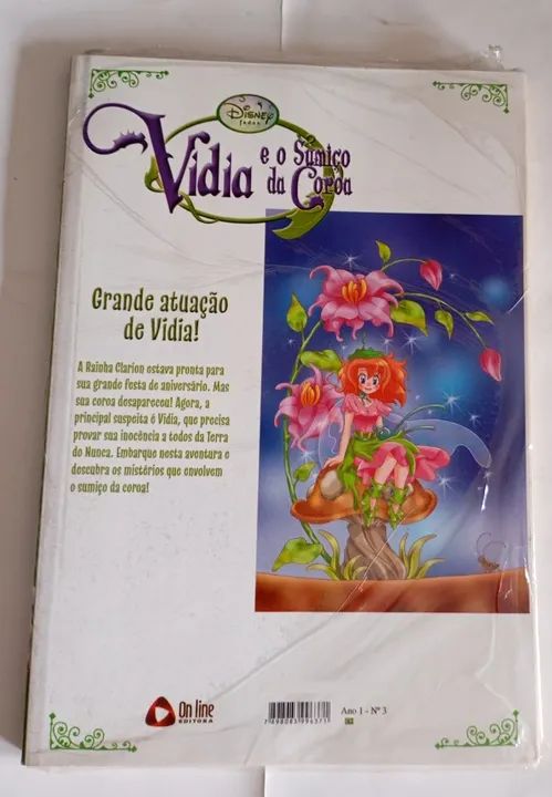 Mangá Vidia E O Sumiço Da Coroa Editora On Line ( Lacrada ) - Foto 2