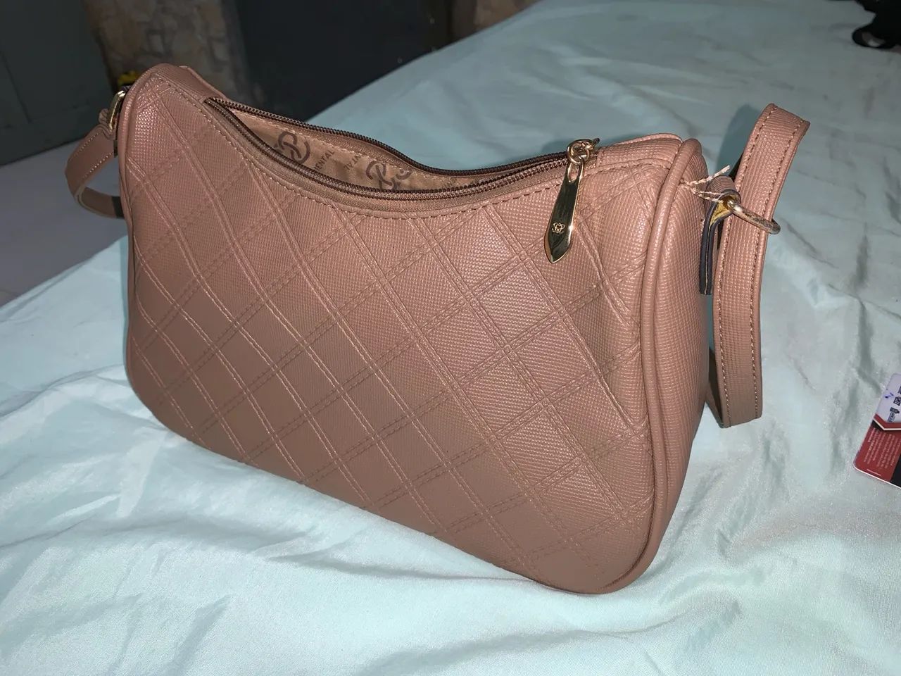 Bolsa de Ombro Bege - Foto 3