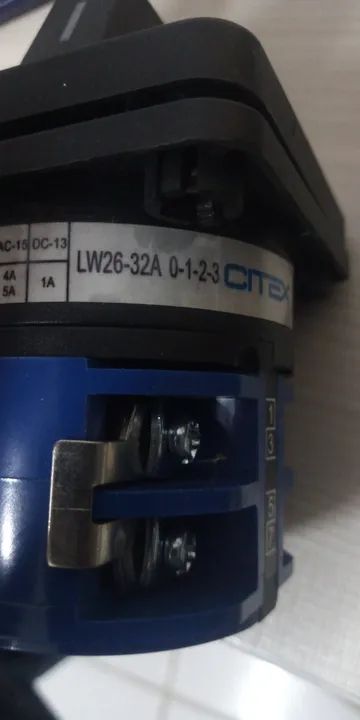Chave Rotativa Seletora Unipolar Lw26-32 0-1-2-3  - Foto 2