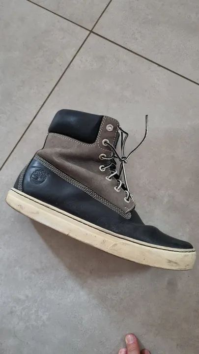 Desapego Tenis Timberland cinza - 41 - Foto 3