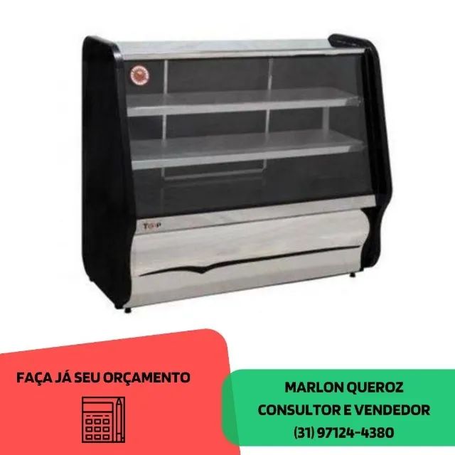 Balcao Refrigerado 1,25 Ormifrio Black