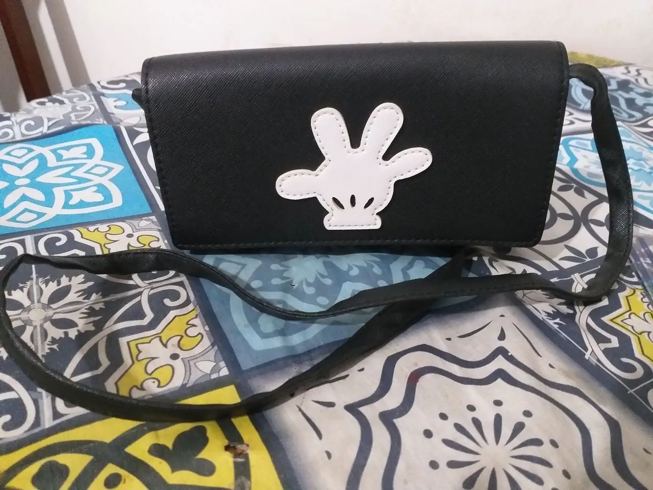 Bolsa Carteira Mickey luva
