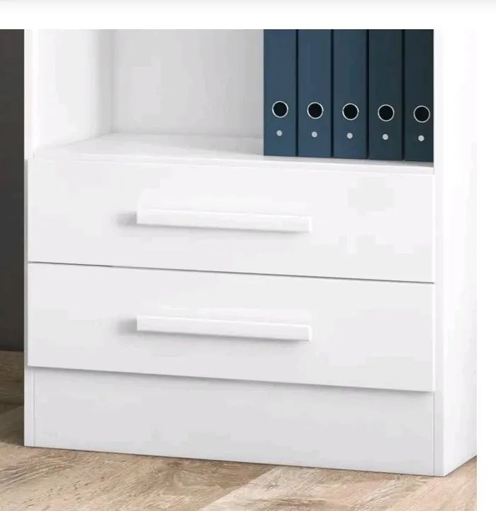 Multiuso livreiro 2 gavetas branco  - Foto 3