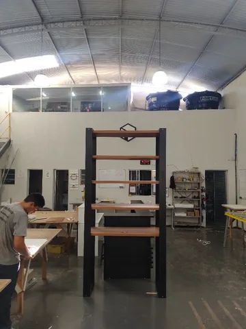Estnte para escritorio modelo industrial - Foto 2