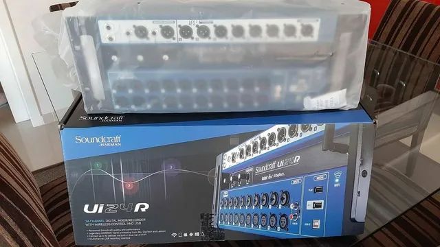 Mesa de Som Digital Soundcraft UI24R ( Nova Com Upgrade ) - Foto 6