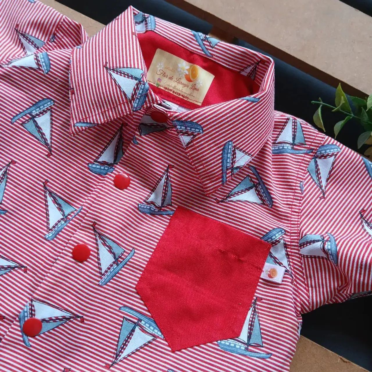 Camisa pra bebês 100% algodão  - Foto 3