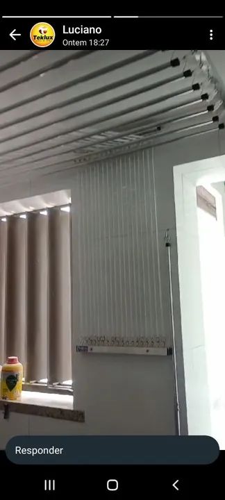 Varal de roupa sabre medidas projetado - Foto 4