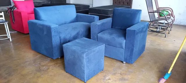 Oportunidade ? Conjunto de poltronas Luna com puf !!!!NOVO - Foto 3