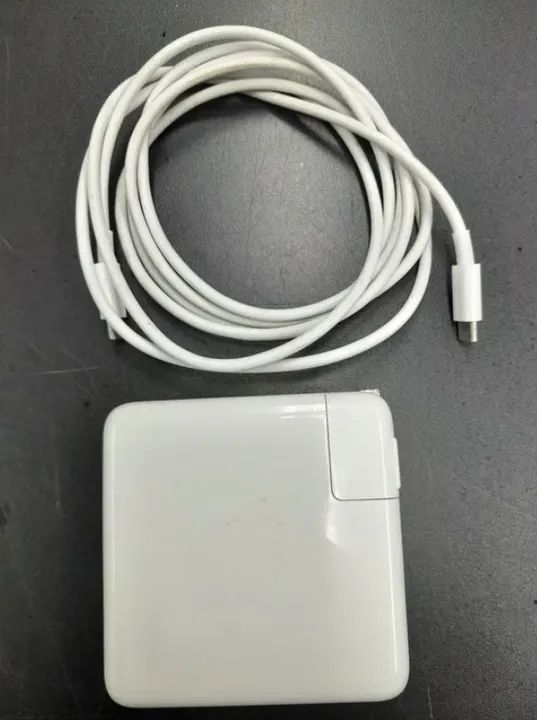 Carregador Macbook 96w USB C Original c/ Cabo Impecável P/ Macbook