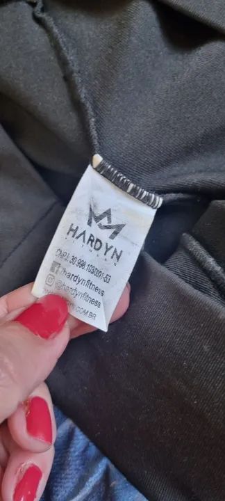 shorts saia imitação jeans hardyn, p - Foto 5