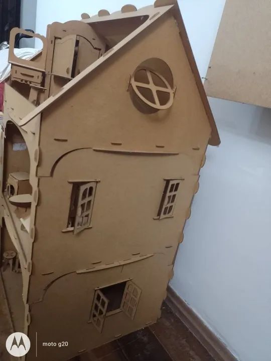 Casinha de Bonecas de Madeira - Foto 4