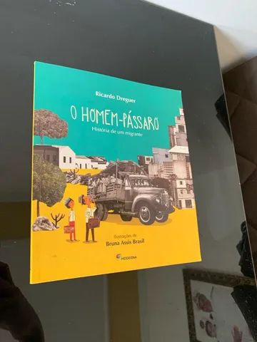 Livro o homem pássaro 