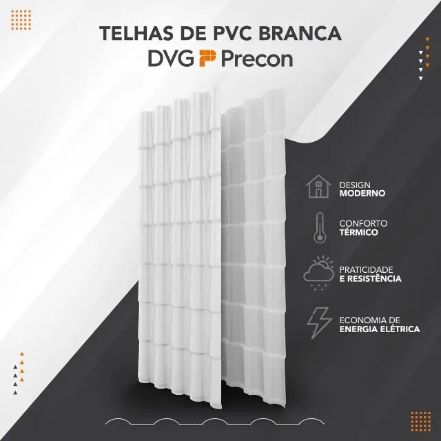 Telhas Colonial Em Pvc 3,28 X 0,86 - Foto 5