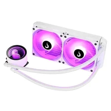 Water Cooler Gamer Rise Mode Frost, RGB, Intel e AMD, 240mm, Branco - RM-WCZ-02-RGB  - Foto 4