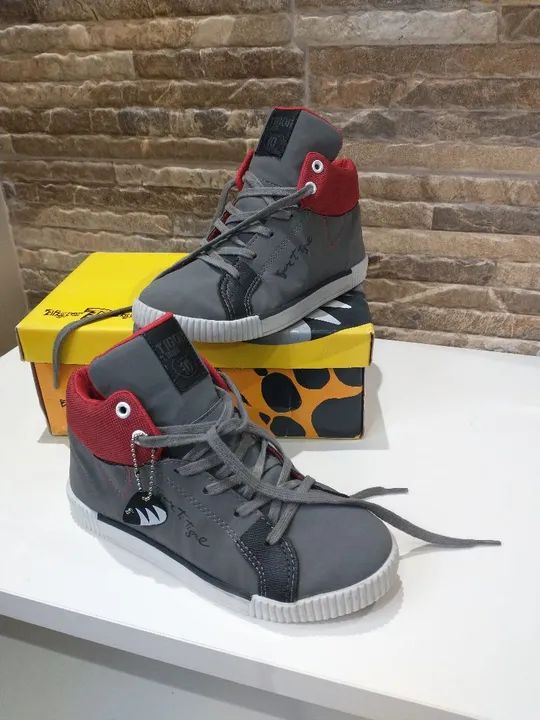 Tênis botinha Tigor n°33 - Foto 2