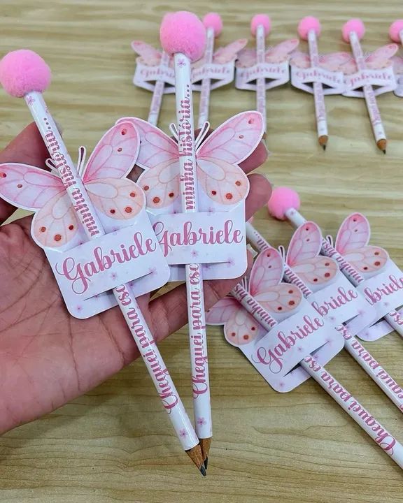 30 unidades de lápis personalizados