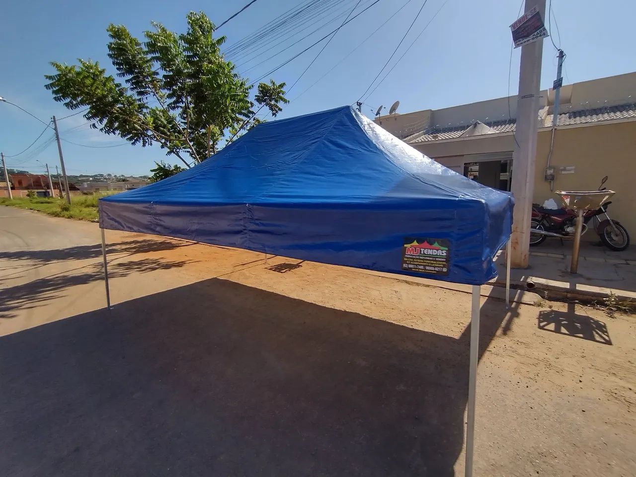 Promoção tenda 4,5x3 pvc - Foto 4