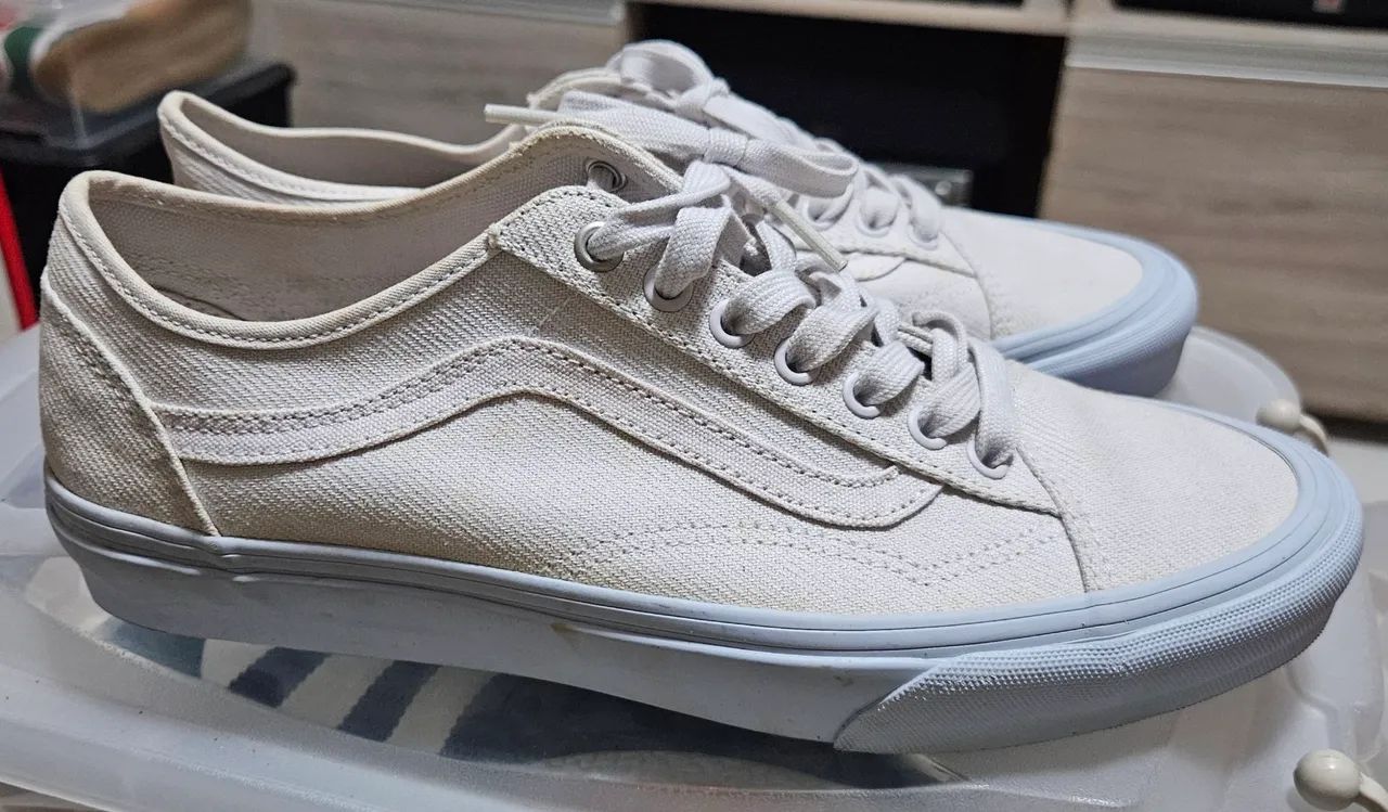 Tênis Vans Old Skool Rainbow Swirl Nimbus Cloud Tapeted - Foto 5