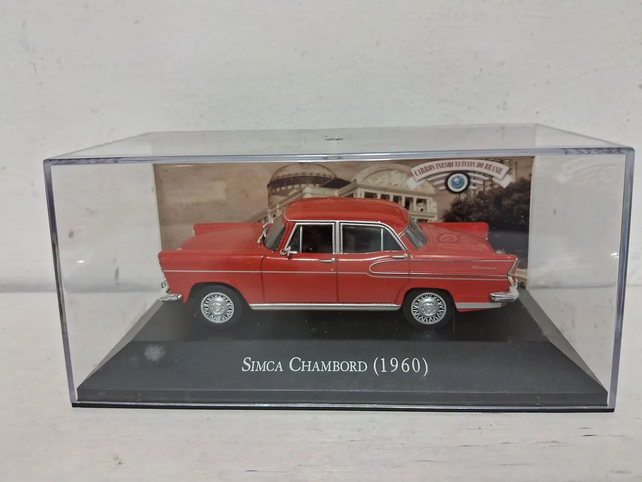 Simca Chambord 1960 - Carro de Coleção Escala 1 43 