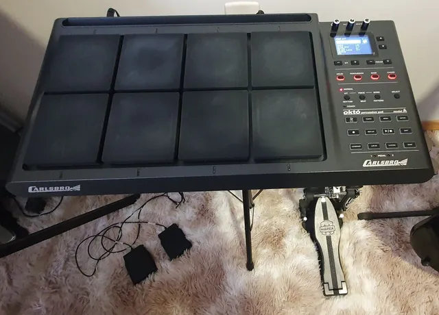 Pad eletronico Carlsbro - bateria eletrônica compacta!