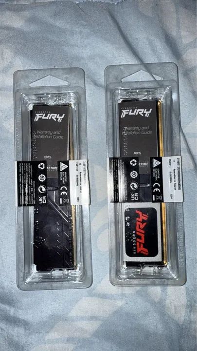 Memória RAM Kingston Fury Beast, 16GB (2x8GB), 3600MHz, DDR4 - Foto 2