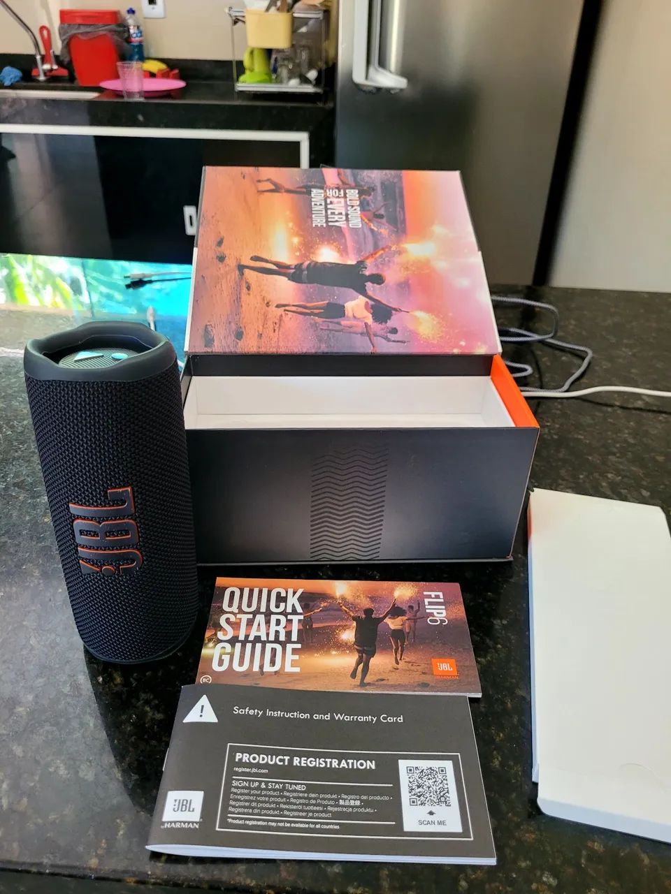 JBL Flip 6 nova com caixa, manuais e etc - Aparelhos de Som - Vila