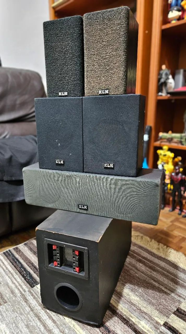 Kit de Caixas de Som 5.1 KLH - Foto 2