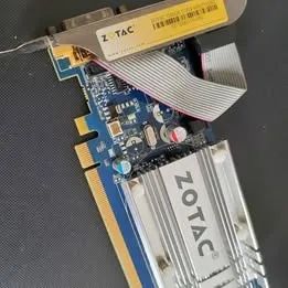 Placa de vídeo low Gforce ZOTAC 7200GS 512MB 64bits