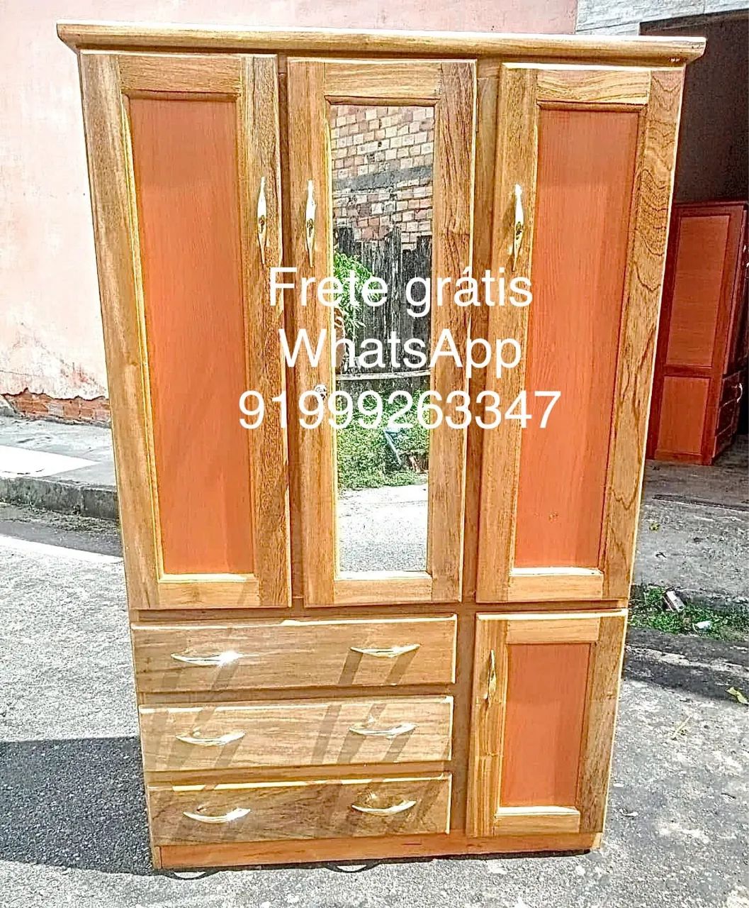 Guarda roupa de Angelin frete grátis 