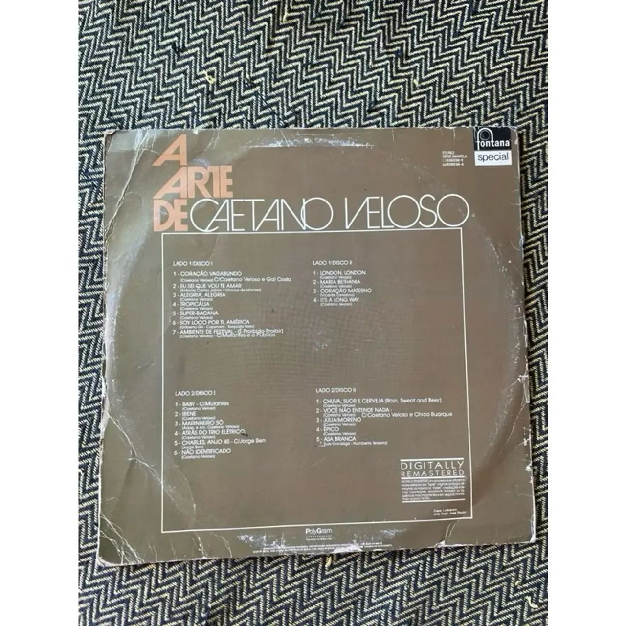 LP - A arte de Caetano Veloso - 2 LPs - COM ENCARTE. - Foto 4