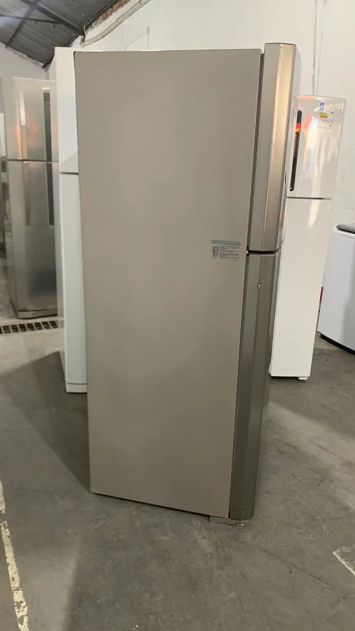 Geladeira Inox Autosense 390 Litros Frost Free Electrolux - Entrego  - Foto 4