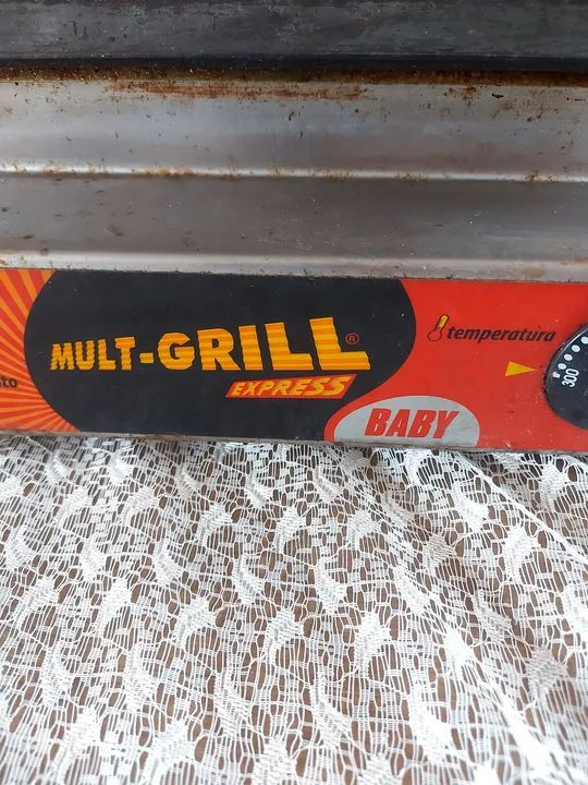 Chapa Grill Elétrico Baby Multi-Grill Express