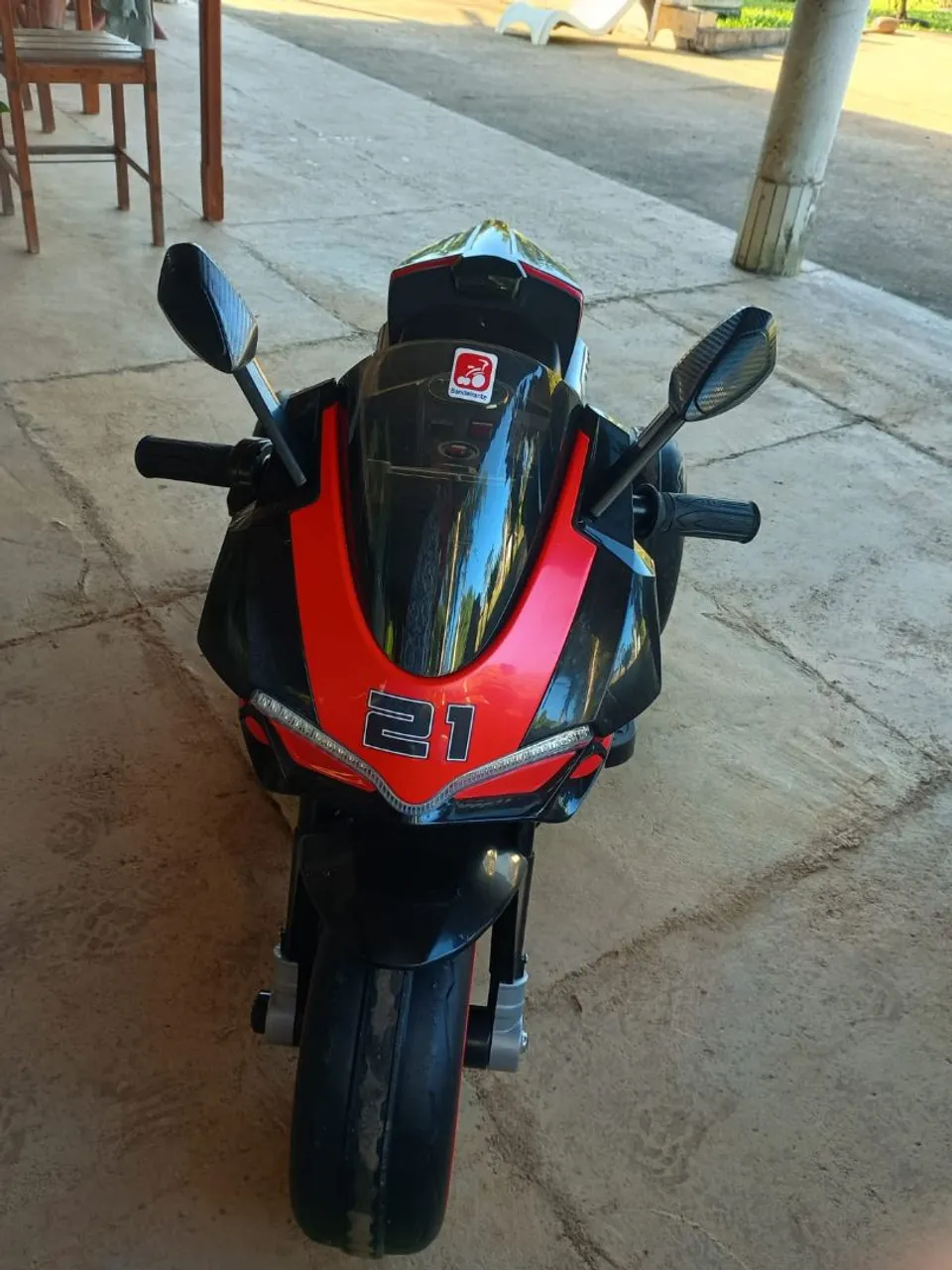 Mini Moto Elétrica Infantil - 21